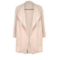 River Island Relaxed Crepe Coat