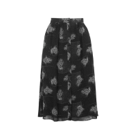 Space-Dye Flower Midi Skirt by Topshop Archive