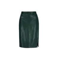Yumi Leather Look Pencil Skirt