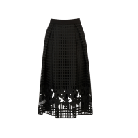 Warehouse Grid Lace Skirt, £80