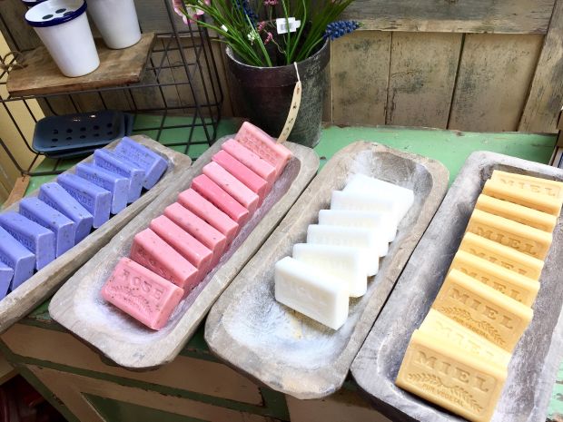 Colourful soaps from Closet & Botts in Lewes